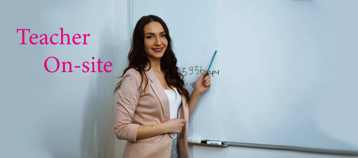 Giáo viên tiếng Anh đến công ty